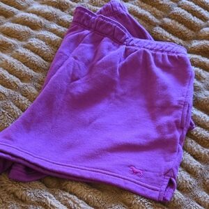PINK. NWOT Purple Lounge Shorts